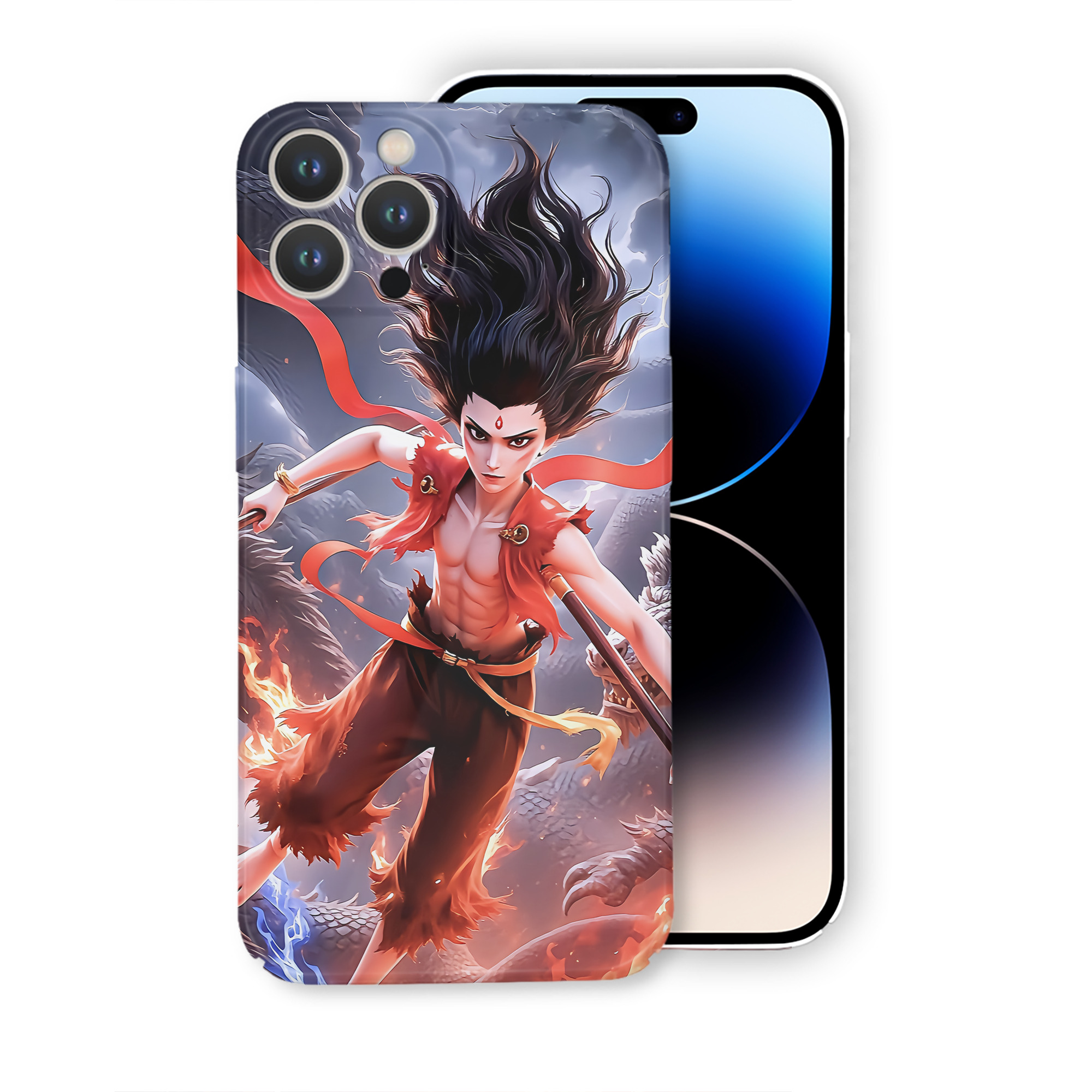 （画像用） Ne Zha 2 ナタ 魔童の大暴れ 【iPhone 14シリーズ対応】ハードケース